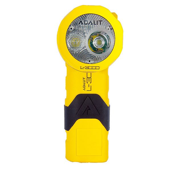 Adalit L3000 safety LED torch ATEX zone 0 lighting