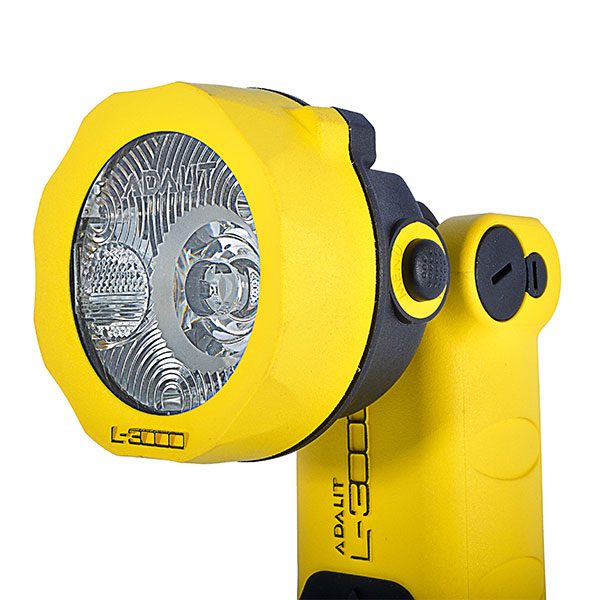 Adalit L3000 safety LED torch ATEX zone 0 lighting