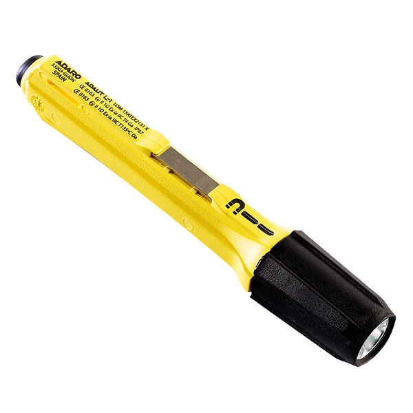 lampe stylo de poche ATEX zone 0/20 avec aimant ADALIT L-1