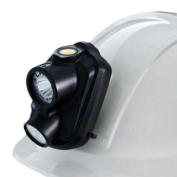 Lampe de casque rechargeable de sécurité ATEX ALFA WL 
